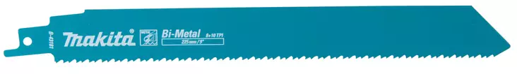 MAKITA Puukkosahanterä 225 x 1,1 mm BiM metalli, 2 kpl (S1126CHF) B-43181-2 - Makita Puukkosahanterät - 088381559843 - 1