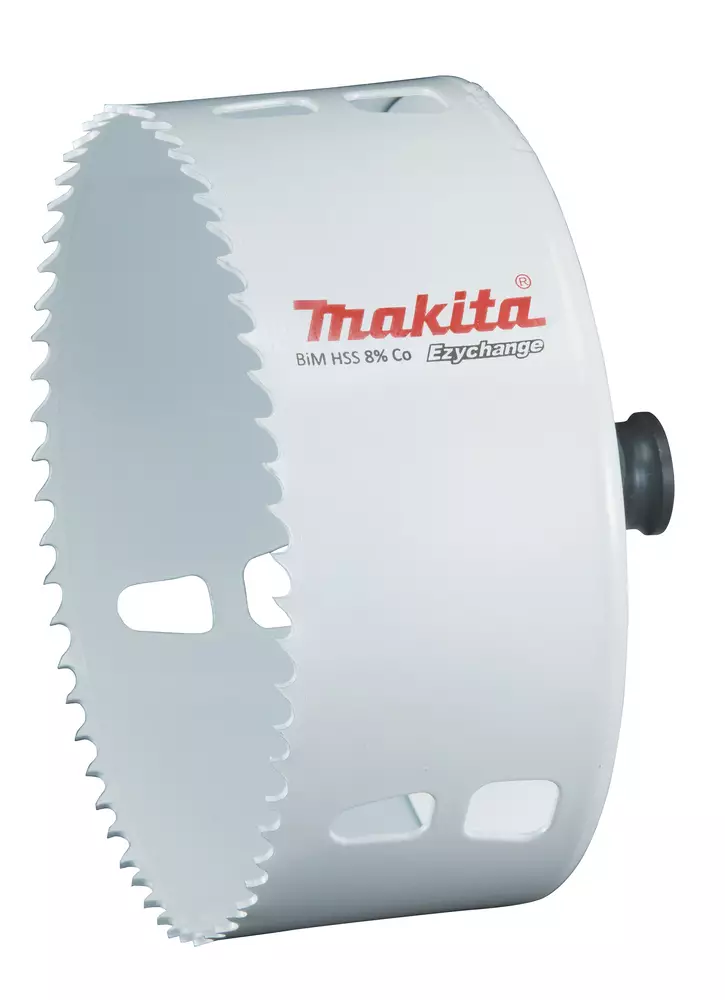 MAKITA Reikäsahanterä BiM 114 mm, Coboltti 8%, Ezychange E-04020 - Makita Reikäsahanterät - 088381562263 - 1