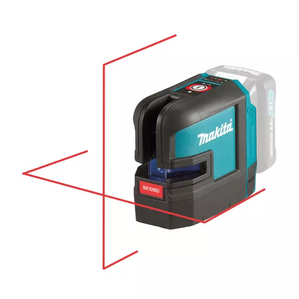 MAKITA RISTIVIIVALASER SK105DZ RUNKO - Makita Mittalaitteet ja tunnistimet - 088381851893 - 1
