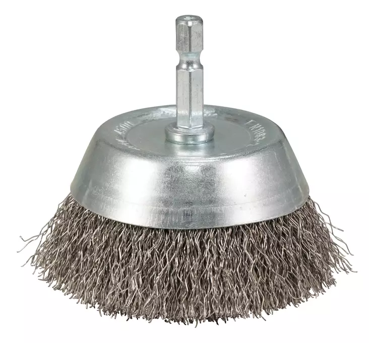 MAKITA Teräsharja rst 75 mm kuppiharja D-76582 - Terasharjat - 088381792363 - 1