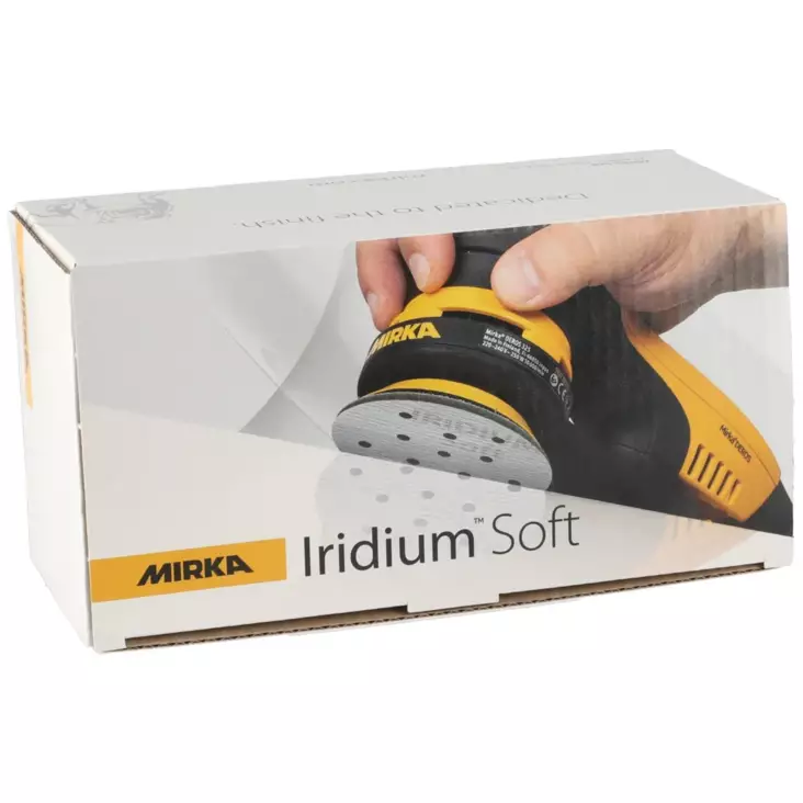 MIRKA Iridium Soft 77 mm P500 Tarra Multi 20 kpl - Hiomapyöröt 77mm - 6416868201123 - 1