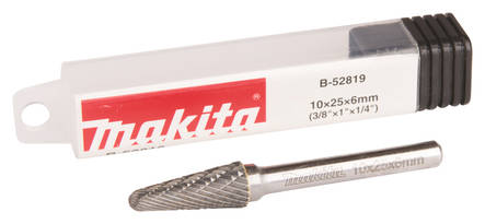 MAKITA Kovametalliviila 10x25mm, muoto L B-52819 - Kovametalliviilat - 088381470254 - 2