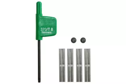 FESTOOL Jyrsinterän varateräsetti HW-WP 20x4,1x1,1 (4x) 491386 - Kääntölevyt ja laakerit - 4014549010594 - 1