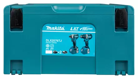 MAKITA Akkukonesarja LXT 18V DLX2576TJ - Makita LXT 18V Akkukonesarjat - 197050016874 - 2