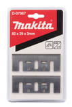 MAKITA Höylänteräpari 82mm, HM, iso D-07967 - Höylien tarvikkeet - 088381181624 - 2