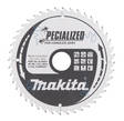 MAKITA Pyörösahanterä HM 190 mm, Z-44 B-54427 - Käsipyörösahojen terät - 088381477574 - 3