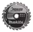 MAKITA Pyörösahanterä HM 165 mm, Z-25 B-62985 - Makita Käsipyörösahojen terät - 088381531474 - 2