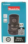 MAKITA Voimahylsy 1" 27 x 90 mm, pitkä E-24686 - Voimahylsyt - 197050356864 - 3