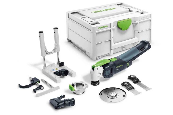 FESTOOL Akkumonitoimityökalu OSC 18 E-Basic-Set VECTURO 576592 - 18V akkukoneet - 4014549361184 - 1