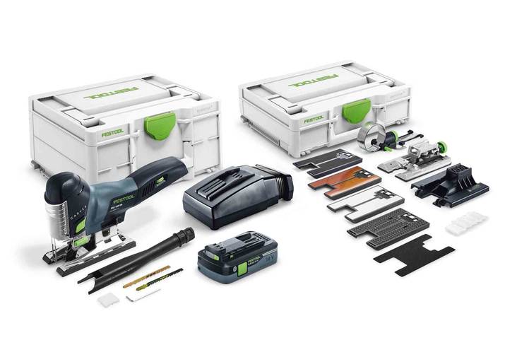 FESTOOL Akkupistosaha PSC 420 HPC 4,0 EBI-Set CARVEX 576523 - 18V akkukoneet - 4014549362044 - 1