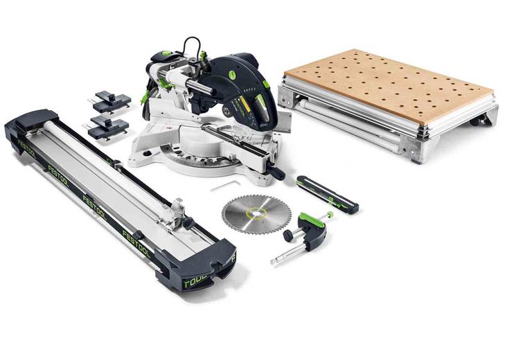 FESTOOL Katkaisusaha KS 120 REB-Set-MFT KAPEX 576663 - Jiiri- ja pöytäsahat - 4014549370094 - 1
