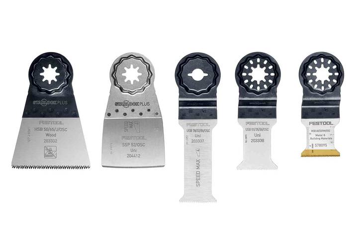 FESTOOL Monitoimityökalun sahanteräsarja OSC-SORT/5 578098 - Vecturon terät - 4014549440384 - 1