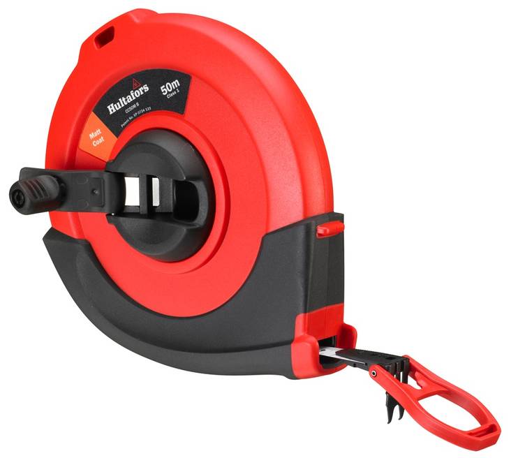 HULTAFORS Pitkä teräsmittanauha CC 50 M - Hultafors Rullamitat - 7317843905014 - 1