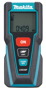 MAKITA LASER ETÄISYYSMITTARI LD030P - Makita Mittalaitteet ja tunnistimett - 088381699914 - 1