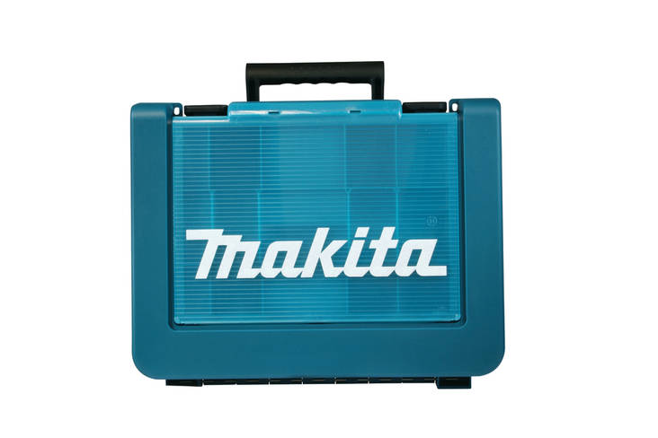 MAKITA Muovisalkku kahdelle koneelle. Tarvikelokerikolla 824754-3 - Konesalkut - 088381252874 - 1