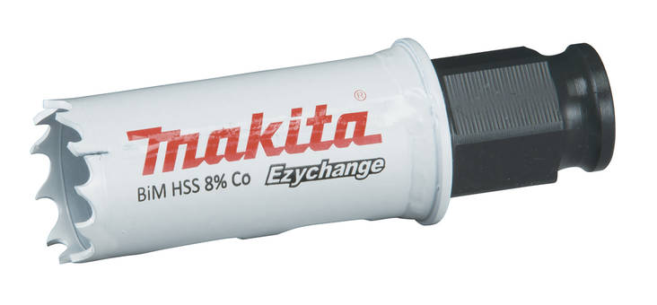 MAKITA Reikäsahanterä BiM 22 mm, Coboltti 8%, Ezychange E-03676 - Reikäsahanterät - 088381561914 - 1