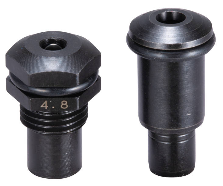 MAKITA Tarvikesarja 4,8 mm niiteille, kiinnipitävä. Karakoot 2,6 - 3,2 mm 191C03-4 - Metallintyöstökoneiden tarvikkeet - 0883811910034 - 1