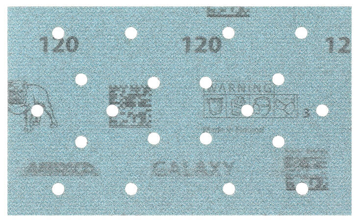 MIRKA GALAXY 81x133mm Multifit tarra P400, 50kpl/pkt - Hiomaliuskat 81x133mm - 6416868755374 - 1