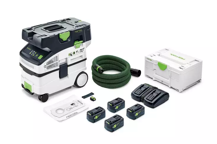FESTOOL Akkujärjestelmäimuri CLEANTEC CTLC MIDI I-PLUS 577671 - Festool 18V Akkuimurit - 4014549399514 - 1