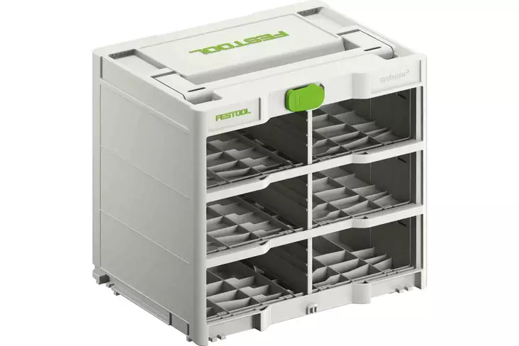 FESTOOL Systainer3 Rack SYS3-RK/6 M 337 577807 - Festool SYS3 M Laatikot - 4014549424834 - 1