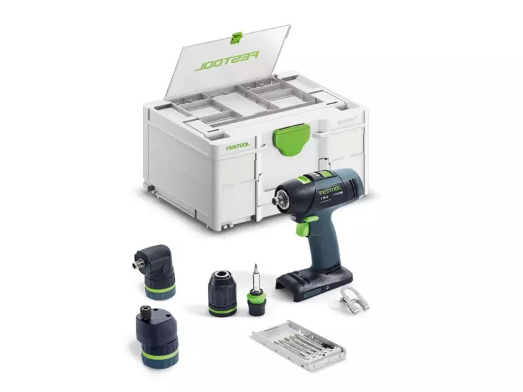 FESTOOL T18+3 Basic-Set Akkuruuvinväännin 578828 - Festool 18V Porat ja ruuvinvääntimet - 4014549465974 - 1