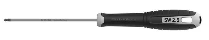 HULTAFORS Kuusiokolomeisseli pallokärjellä SW 2,5 mm - Hultafors Ruuvimeisselit - 7317844420554 - 1