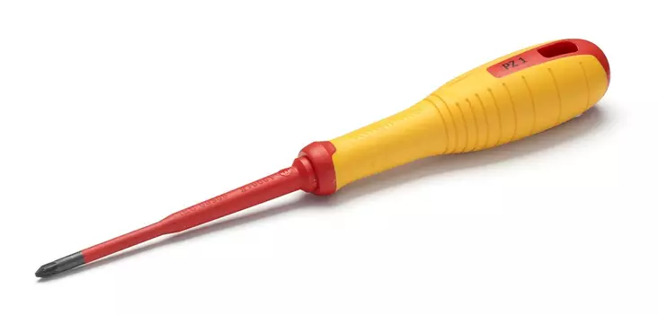 HULTAFORS VDE Pozidriv-ristipääruuvimeisseli PZ 1 - Hultafors Ruuvimeisselit - 7317844460154 - 1