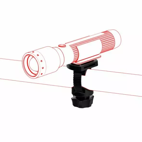 LEDLENSER Tankopidike P&H sekä HF-sarjan valaisimille - Ledlenser varaosat ja tarvikkeet - 4058205022774 - 1