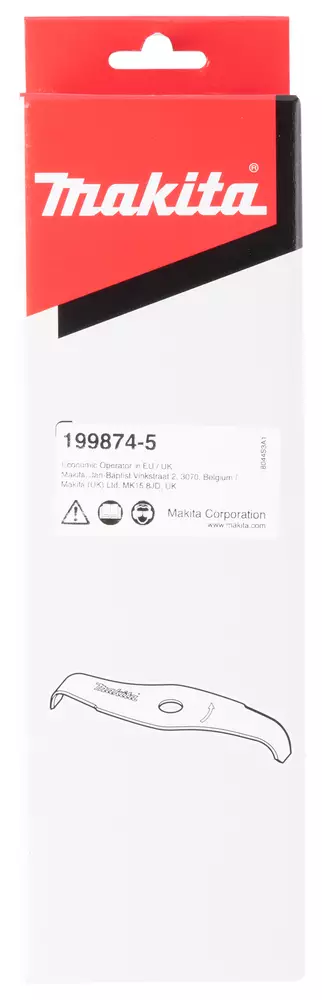 MAKITA 199874-5 Ruohoterä silppuava 2-lapainen, 270x25,4 mm - Makita Raivaussahojen terät - 088381546614 - 1