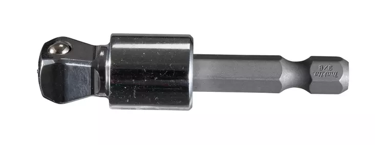 MAKITA Hylsyadapteri 1/4" bitsikiinnityksestä 3/8" neliöpää hylsykiinnitykselle, 50 mm. Wobble E-03420 - Makita Konekärjet ja bitsinpitimet - 088381570084 - 1