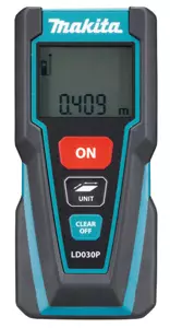 MAKITA LASER ETÄISYYSMITTARI LD030P - Makita Mittalaitteet ja tunnistimet - 088381699914 - 1