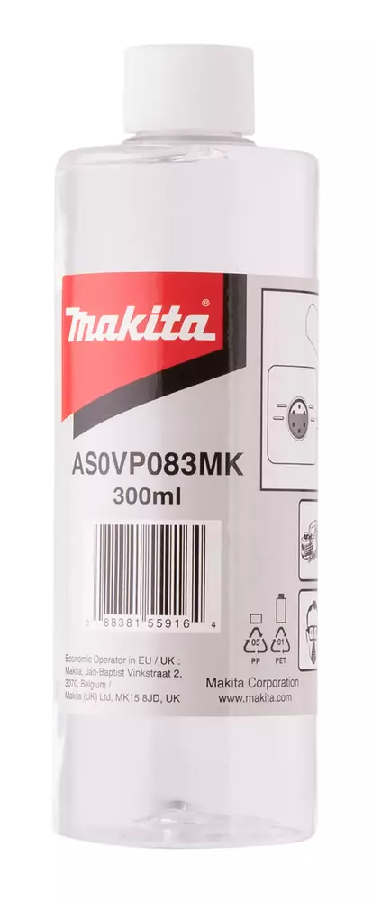 MAKITA Öljy tyhjiöpumpulle AS0VP083MK 300ml - 18V akkukoneiden tarvikkeet - 088381559164 - 1
