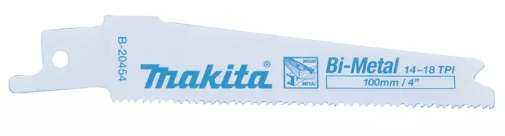 MAKITA Puukkosahanterä BiM 100 x 0,9 mm, puu ja metalli, 5 kpl B-20454 - Makita Puukkosahanterät - 088381376044 - 1