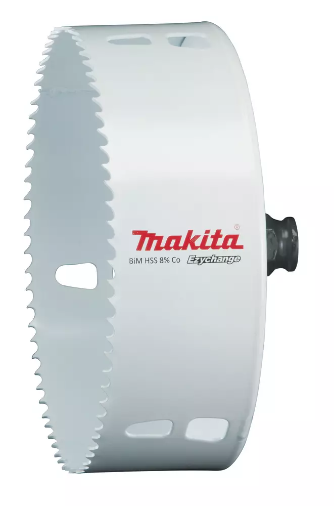 MAKITA Reikäsahanterä BiM 140 mm, Coboltti 8%, Ezychange E-04058 - Makita Reikäsahanterät - 088381562294 - 1