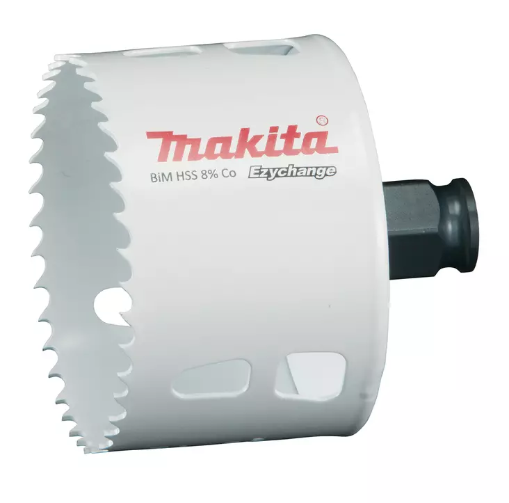 MAKITA Reikäsahanterä BiM 73 mm, Coboltti 8%, Ezychange E-03925 - Makita Reikäsahanterät - 088381562164 - 1