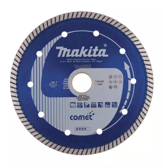 MAKITA Timanttikatkaisulaikka 150 x 22,23 mm Comet B-13007 - Makita Timanttilaikat, -kupit ja terät - 088381358194 - 1