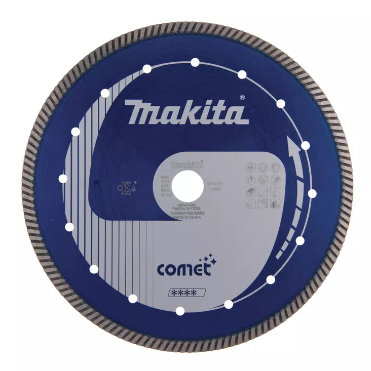 MAKITA Timanttikatkaisulaikka 230 x 22,23 mm, Comet B-13035 - Makita Timanttilaikat, -kupit ja terät - 088381358224 - 1