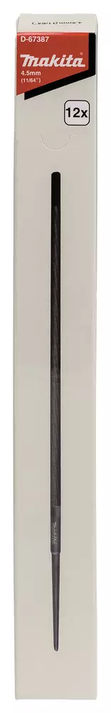 MAKITA Viila 4,5 mm, 12 kpl Makita D-67387 - Makita Moottorisahojen tarvikkeet - 088381547994 - 1