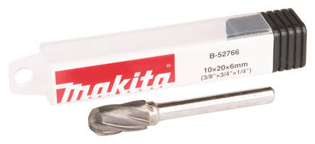 MAKITA Kovametalliviila 10x20mm, muoto C B-52766 - Kovametalliviilat - 088381470155 - 2