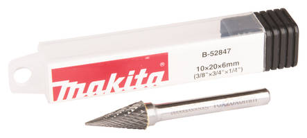 MAKITA Kovametalliviila 10x20mm, muoto M B-52847 - Kovametalliviilat - 088381470315 - 2