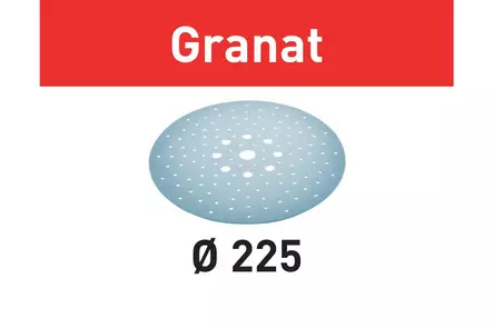 FESTOOL Hiomapaperi STF D225/128 P240 GR/25 Granat 205663 - Festool Granat 225 mm - 4014549381045 - 1