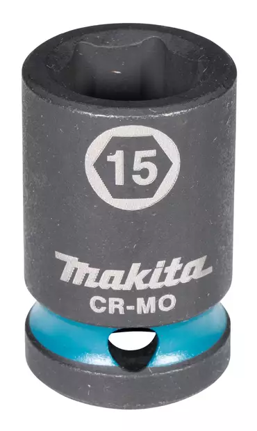 MAKITA Voimahylsy 1/2" Impact Black 15 x 38 mm E-16112 - Makita 1/2" Voimahylsyt - 088381790765 - 2