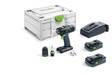 FESTOOL Akkuruuvinväännin T 18+3 HPC 4,0 I-Plus 576446 - Porakoneet ja ruuvinvääntimet - 4014549360125 - 1