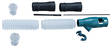 MAKITA Pölynimuvarustus, Ø22/25mm 196861-5 - Betonintyöstökoneiden tarvikkeet - 088381441605 - 1