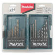 MAKITA Poranteräsarja, 21-osaa B-44884 - Poranterä- ja konekärkisarjat - 088381446525 - 1