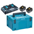 POWERPACK 18V 2XBL1850, DC18RD 197629-2 - Makita Akut ja latauslaitteet - 088381463195 - 1