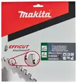 MAKITA Pyörösahanterä 260 x 30 x 1,85 mm, Z-81 alumiinille, Efficut, jiirisahoille E-06323 - Makita Jiiri- ja pöytäsahojen terät - 088381568975 - 4