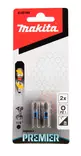 MAKITA Ruuvauskärki PZ1, 25 mm, 2 kpl E-03165 - Makita Konekärjet ja bitsinpitimet - 088381569835 - 2