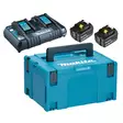 POWERPACK 18V 2XBL1850, DC18RD 197629-2 - Makita LXT 18V Akut ja latauslaitteet - 088381463195 - 1