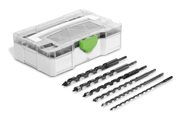 FESTOOL Kierukkaporanteräsarja SB CE/6-Set 205902 - Poranterät ja konekärjet - 4014549385135 - 1